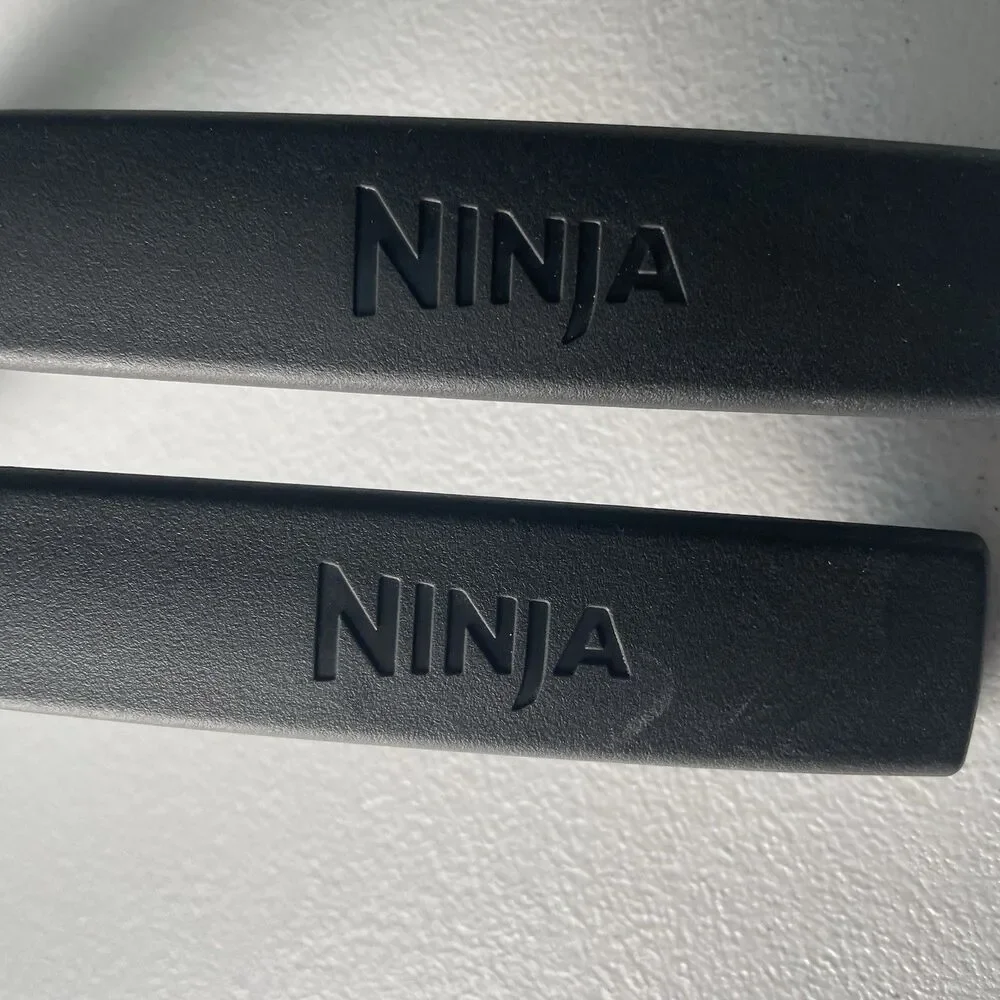 NINJA Roasting Lifter Spoon Spatula for Slow Cooker Crockpot Black Set of 2